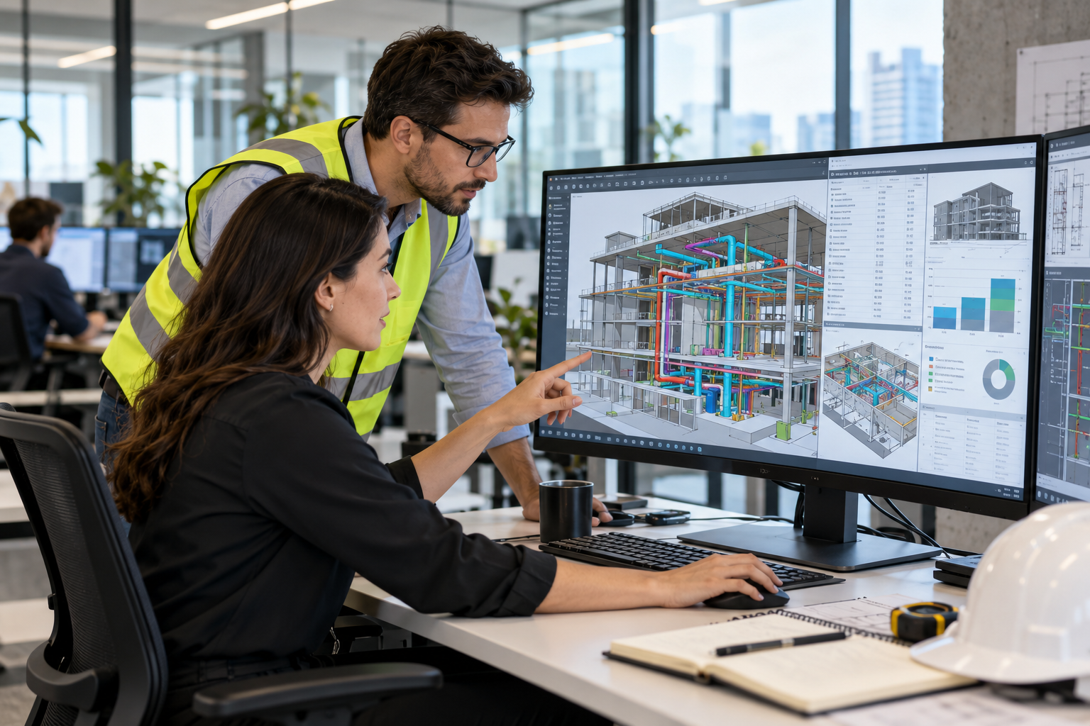 BIM cost model on a construction project